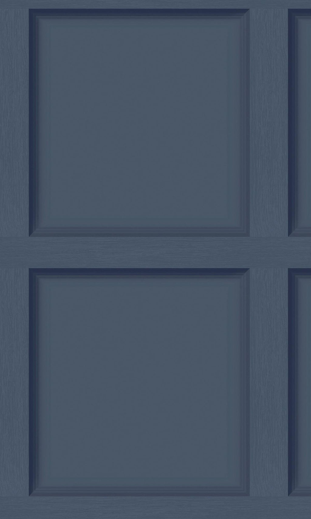 Imaginarium II Navy Blue Modern Wood Panel 12980