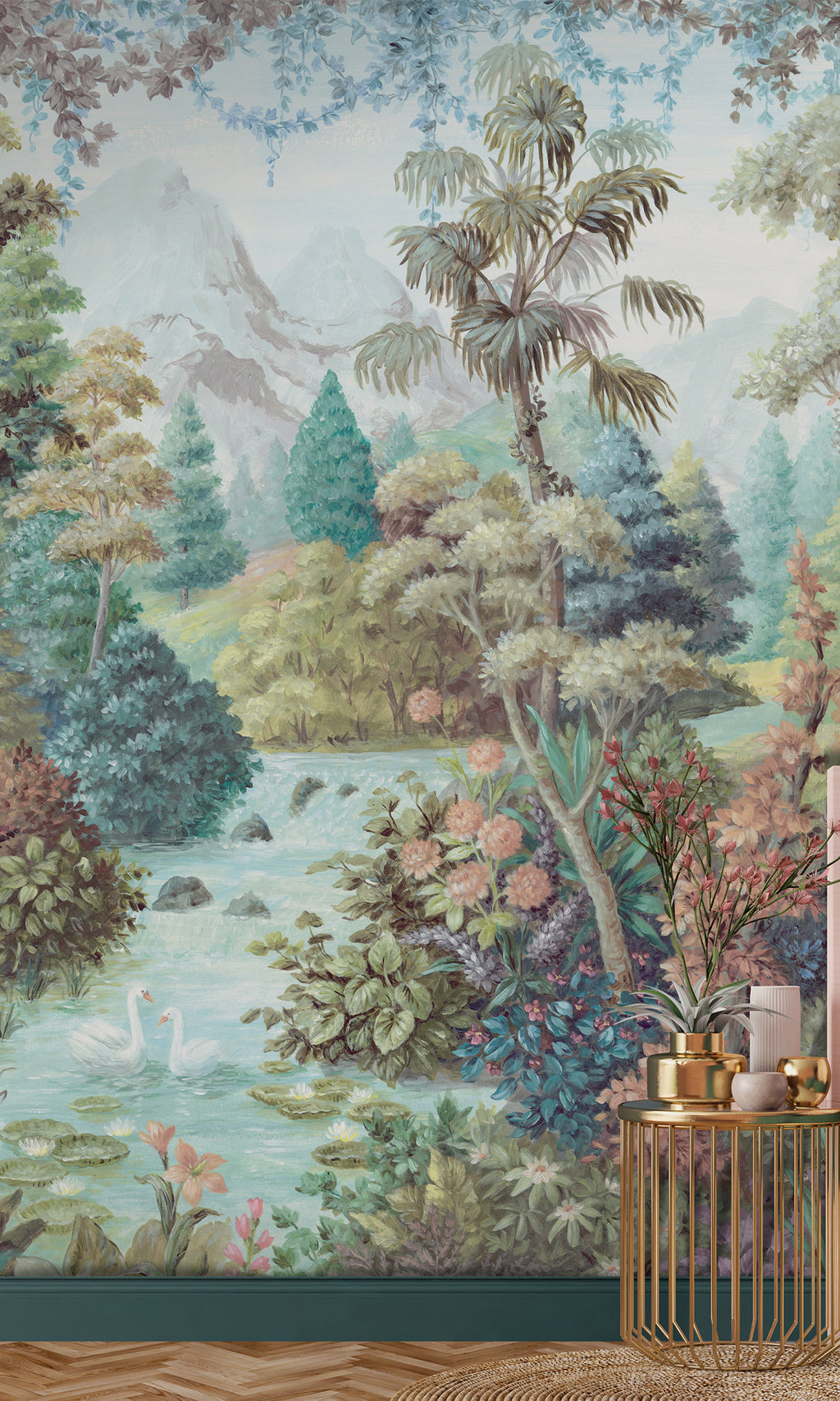 Xanadu Mystic Lake  Multi Murals 99420