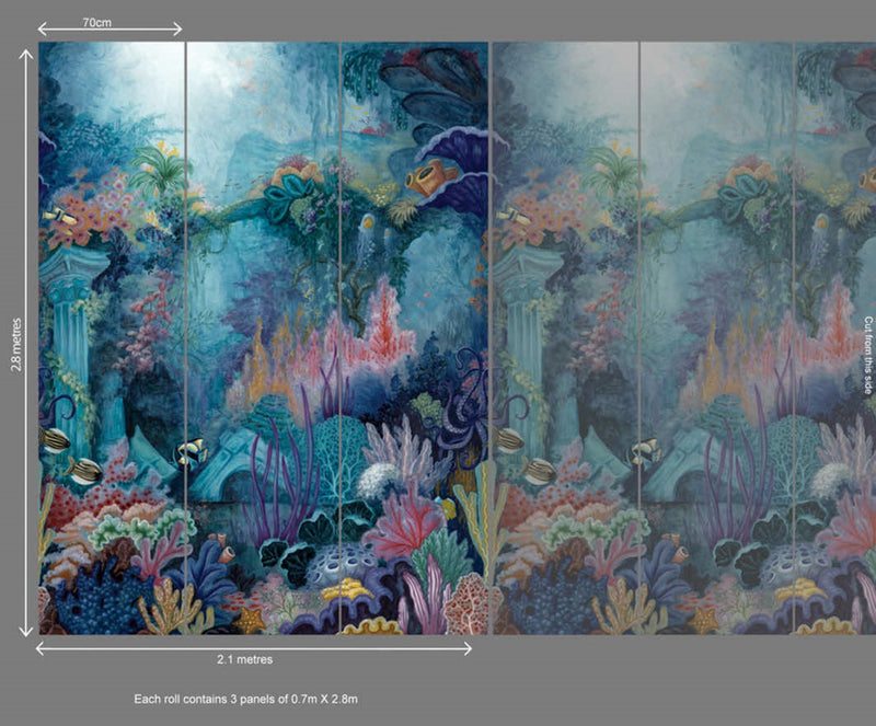 Xanadu Abyss Multi Murals 99421