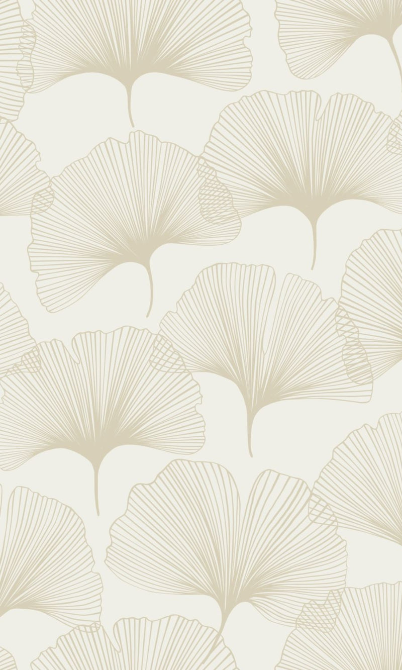 Origin City Chic Beige Palm Leaves  347730