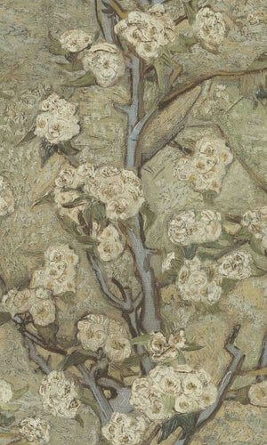 Van Gogh III Beige & Green Pear Tree Blossom 5028485