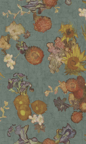 VanGogh III  Blue Floral Bouquet 5028487