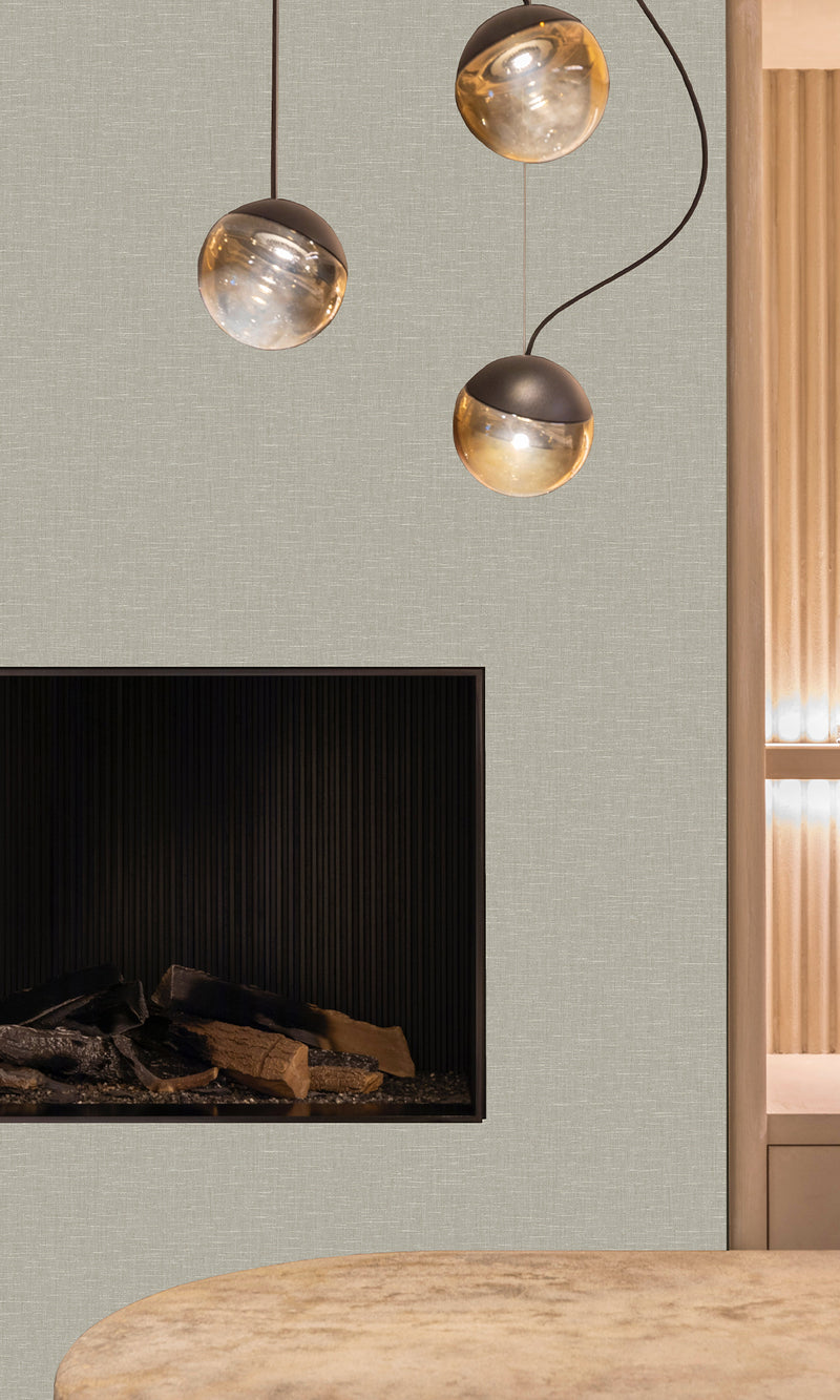 Shale Inlay Linen Textured Vinyl Commercial Wallpaper CPW1156