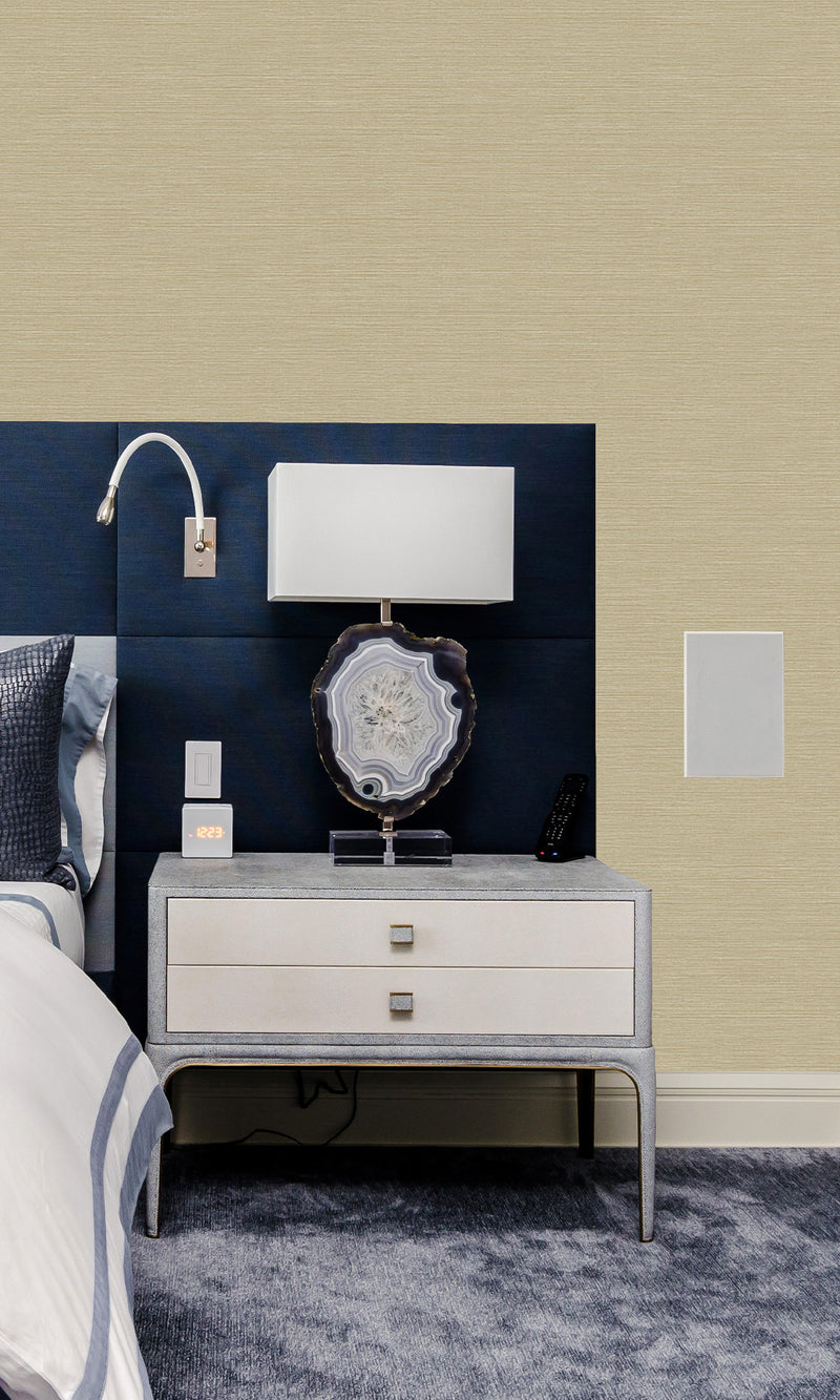 Sandstone Coastal Hemp Textured Vinyl Commercial Wallpaper CPW1143