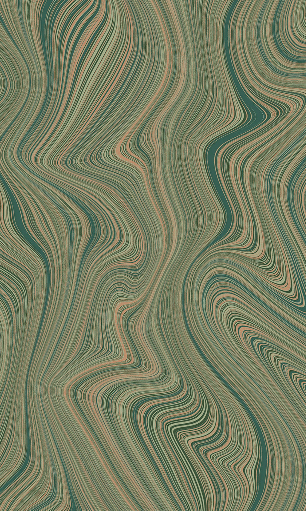 Soleado Smaragd Green Organic Lines SO27054