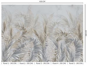 Thuraya Nebula Leaves in the Wind Green MA1244-TN - Sample