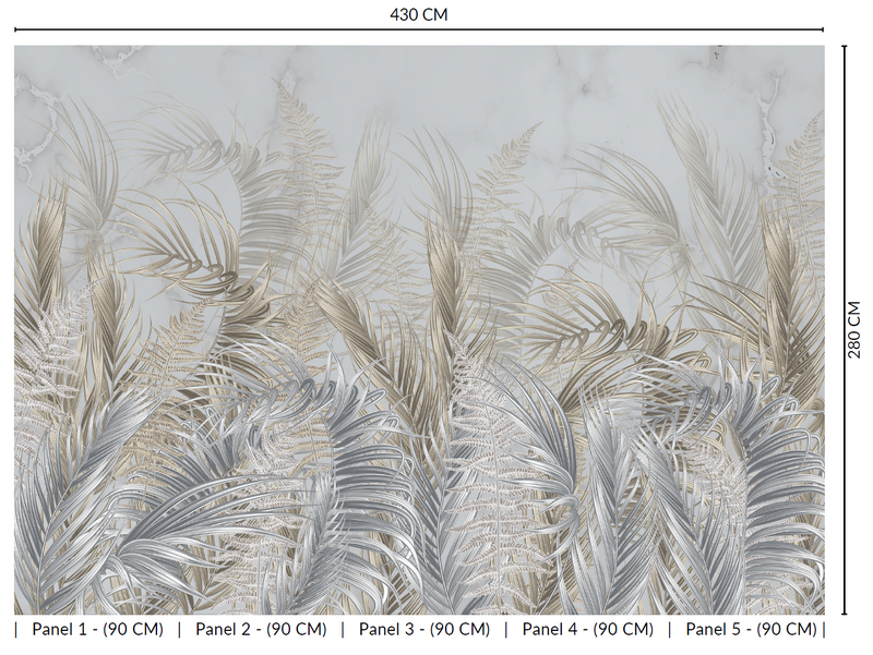 Thuraya Nebula Leaves in the Wind Green MA1244-TN - Sample
