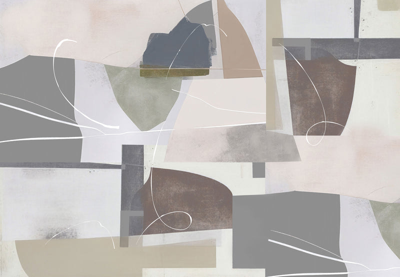 Thuraya Nebula Blobs of Paint Taupe MA1497