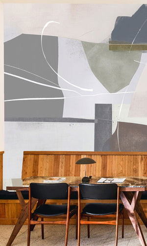 Thuraya Nebula Blobs of Paint Taupe MA1497
