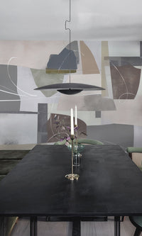 Thuraya Nebula Blobs of Paint Taupe MA1497