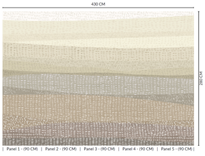 Thuraya Nebula Focus on Desert Brown MA1557 - Sample
