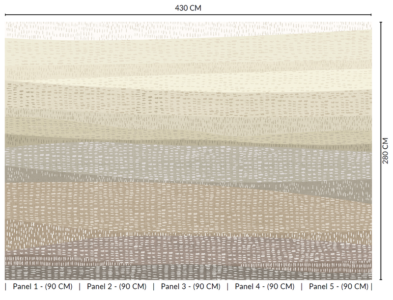 Thuraya Nebula Focus on Desert Brown MA1557 - Sample