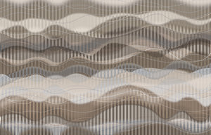 Thuraya Nebula Waves of Illusion Brown MA1731-Sample