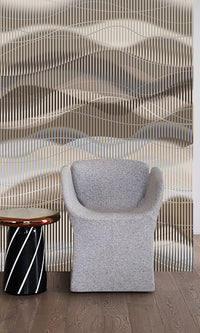 Thuraya Nebula Waves of Illusion Brown MA1731-Sample