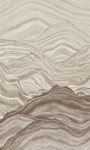 Thuraya Nebula Serene Mountains Brown MA1737 - Sample