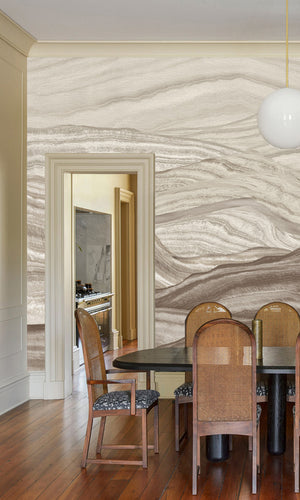Thuraya Nebula Serene Mountains Brown MA1737 - Sample
