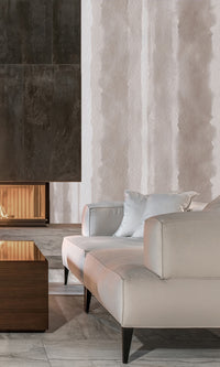 Thuraya Nebula Sepia Tone Stripes Taupe MA843 - Sample