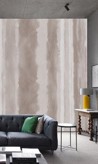 Thuraya Nebula Sepia Tone Stripes Taupe MA843 - Sample