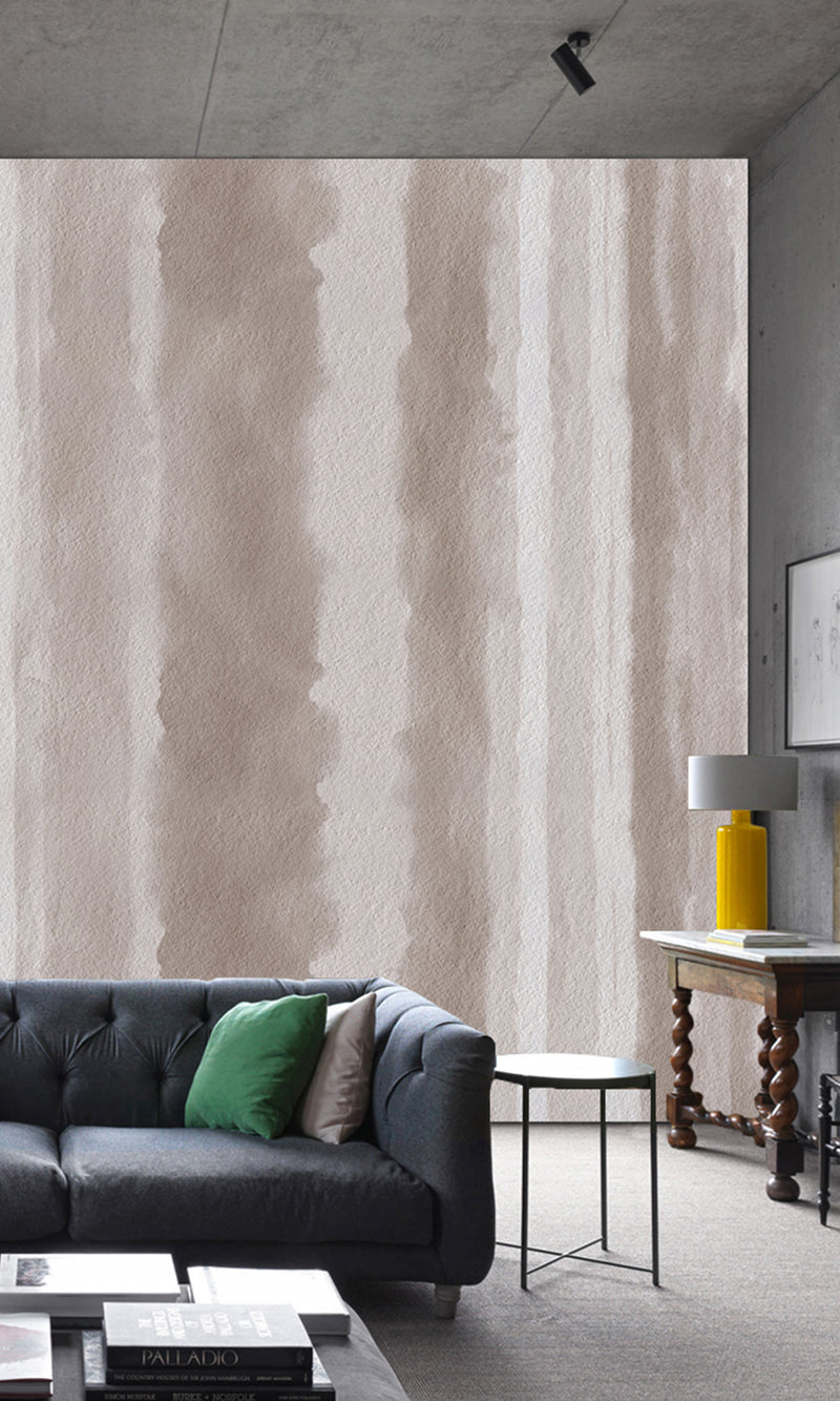 Thuraya Nebula Sepia Tone Stripes Taupe MA843 - Sample