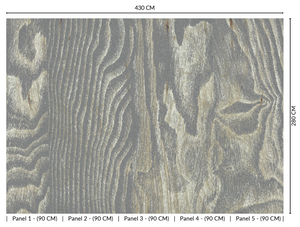 Thuraya Nebula The Beauty of Wood Gray MS1153-TN