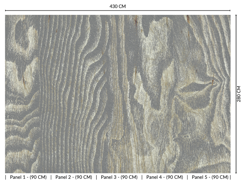 Thuraya Nebula The Beauty of Wood Gray MS1153-TN