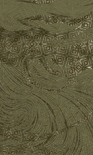 Muance Mystic Mingle Moss Green MU15054 Sample