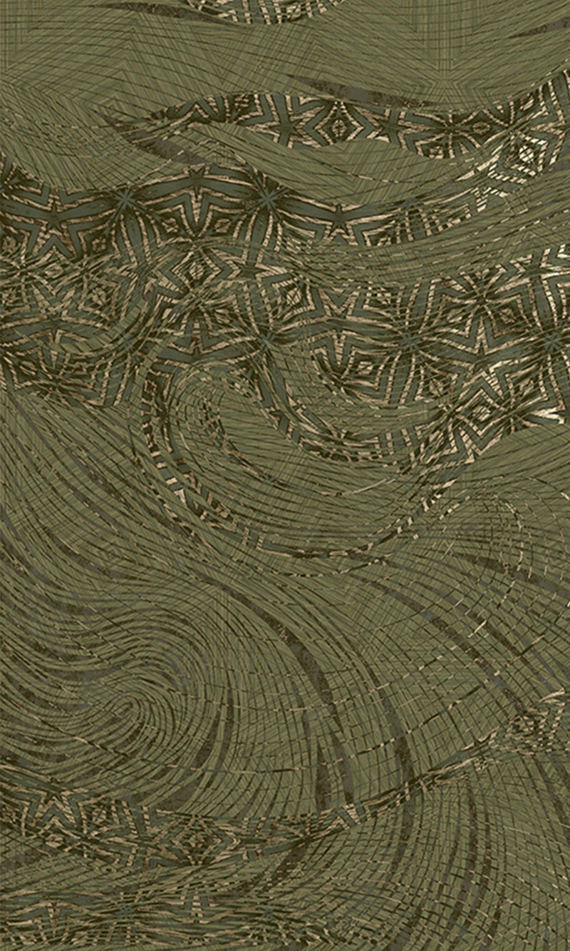 Muance Mystic Mingle Moss Green MU15054 Sample