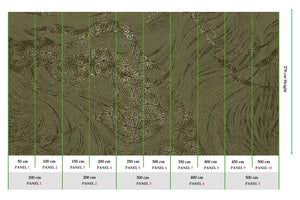 Muance Mystic Mingle Moss Green MU15054 Sample
