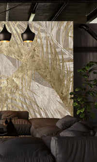 Muance Twilight Tapestry Khaki Gold MU15059