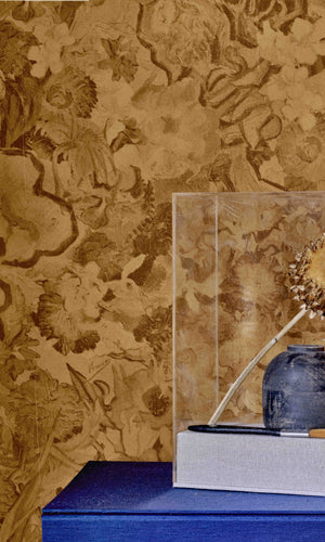Vangogh III Ochre Painted Floral 5028480