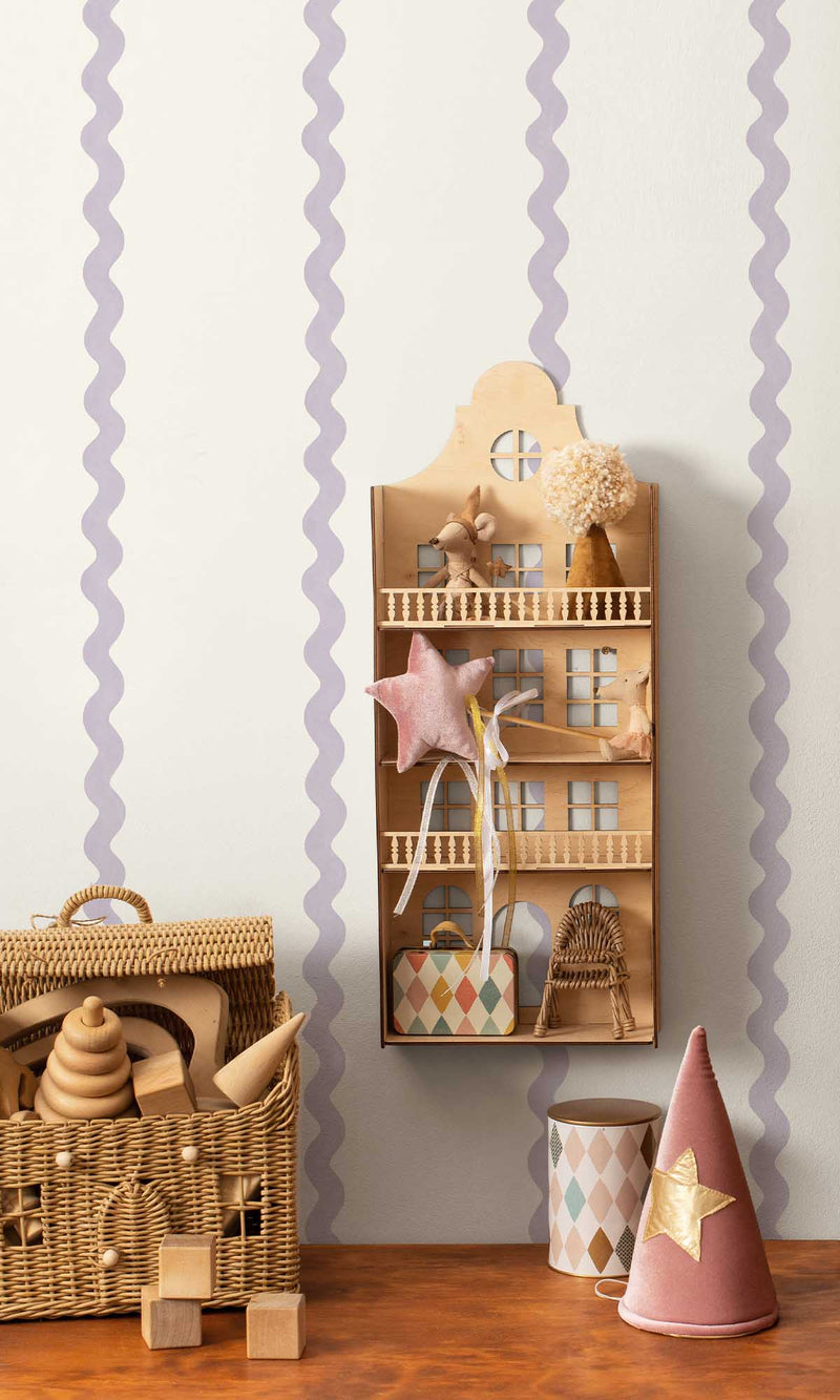 Adventure Awaits Do The Wiggle Stripe Lilac 13981