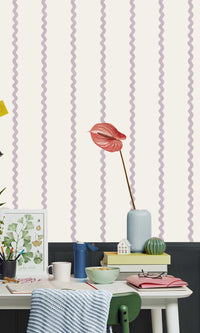 Adventure Awaits Do The Wiggle Stripe Lilac 13981