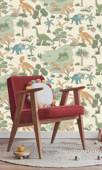 Adventure Awaits Dino Zoo Cream/Multi 14012