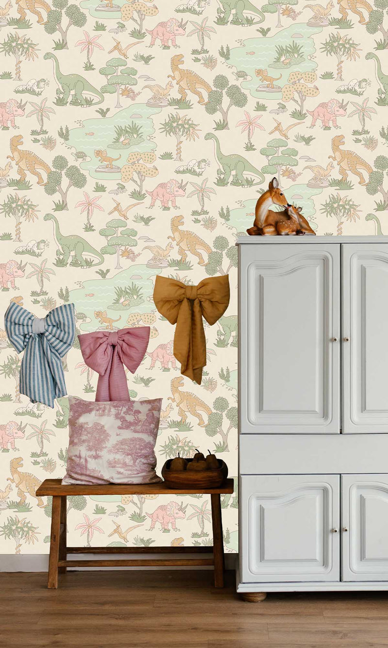 Adventure Awaits Dino Zoo Pink/Sage 14013