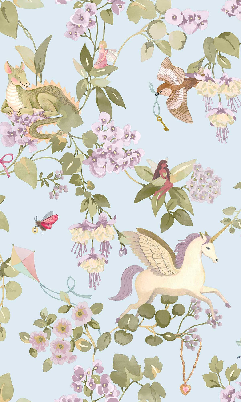 Adventure Awaits Away with the Fairies Sky Blue 14022