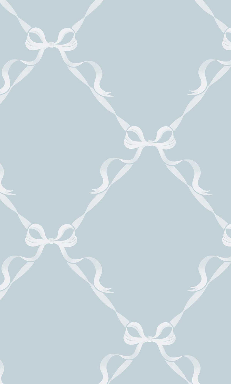 Adventure Awaits Tied With a Bow Sky Blue 14030