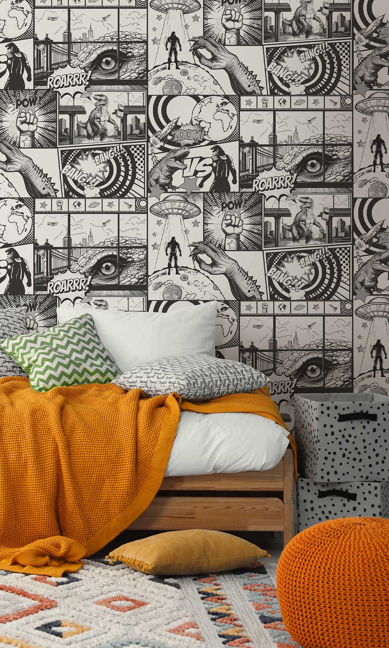 Adventure Awaits City Hero Black/White 14075