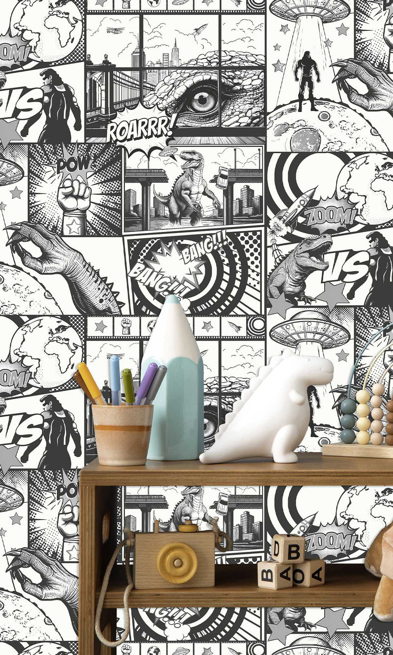 Adventure Awaits City Hero Black/White 14075