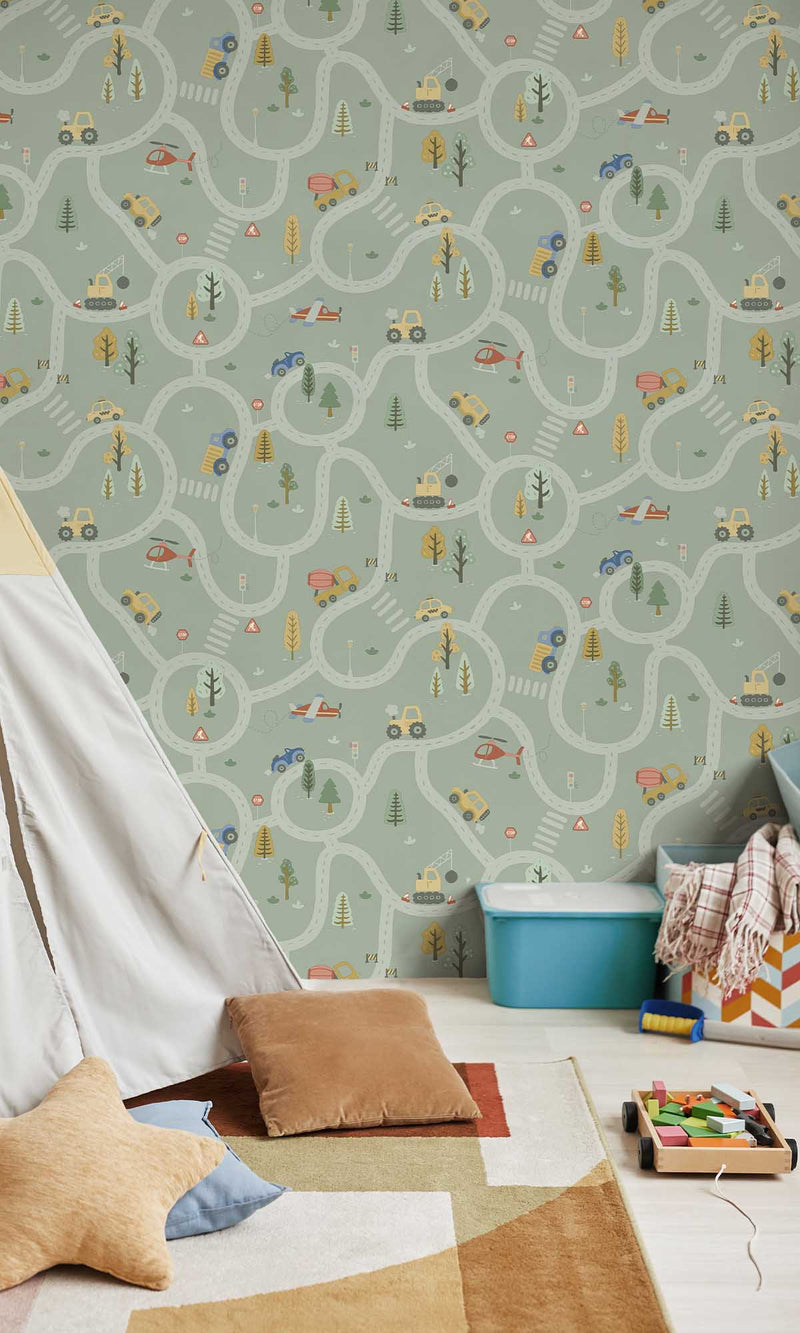 Adventure Awaits Roundabout Road Sage 14081