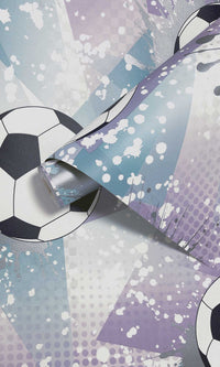 Adventure Awaits Football Frenzy Lilac/Silver 14091