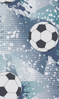 Adventure Awaits Football Frenzy Navy/Teal 14093