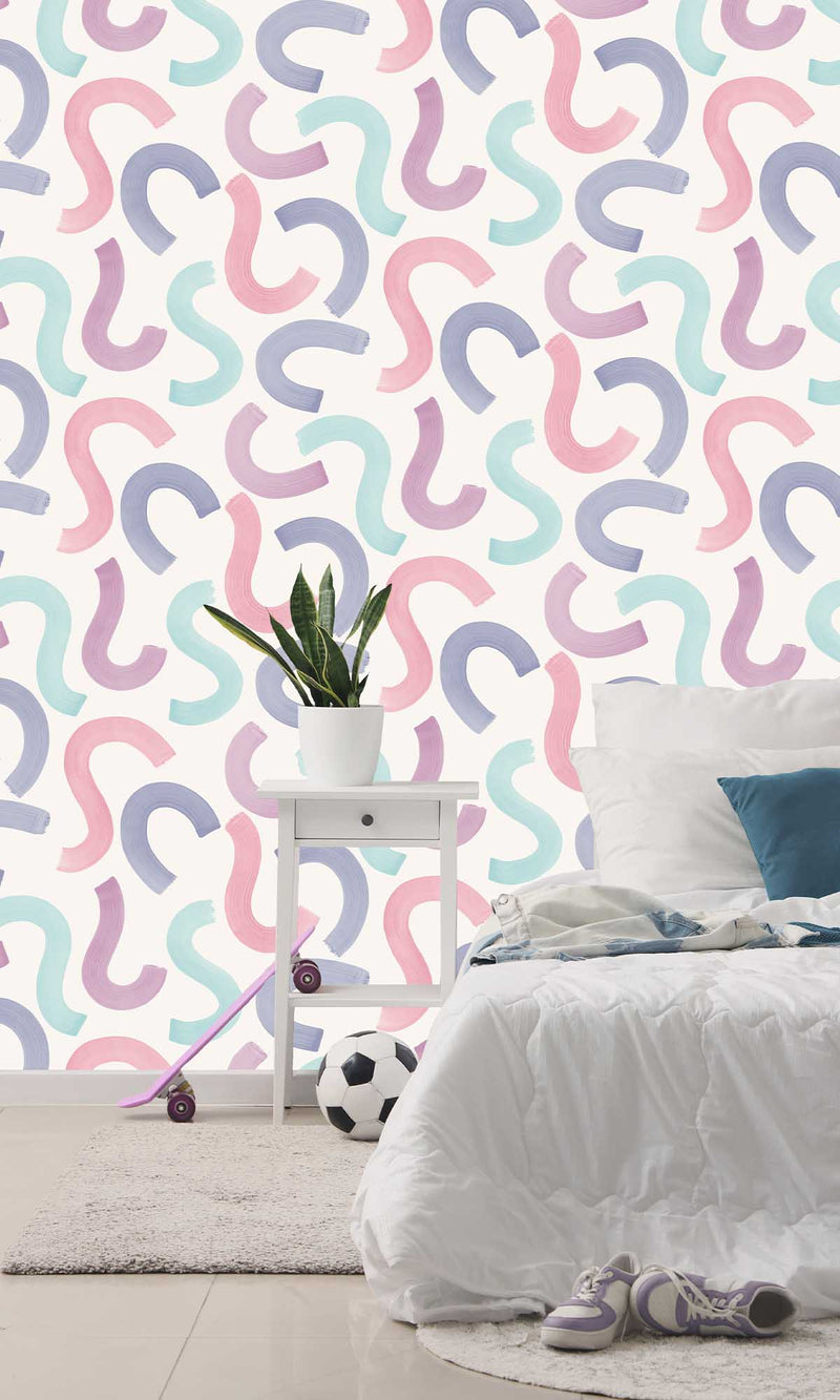 Adventure Awaits Curly Confetti Aqua/Lilac/Pink 14110