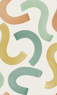 Adventure Awaits Curly Confetti Teal/Ochre/Orange 14111