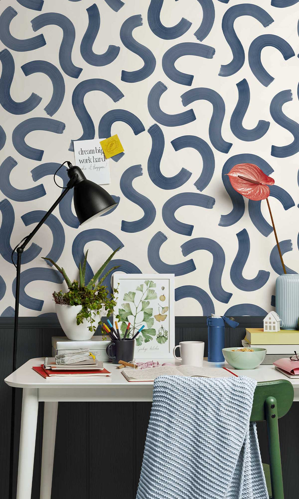 Adventure Awaits Curly Confetti Navy 14112