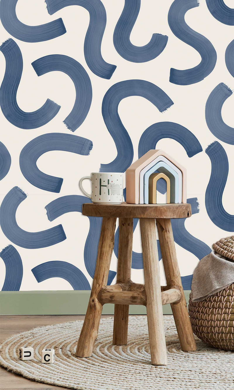 Adventure Awaits Curly Confetti Navy 14112