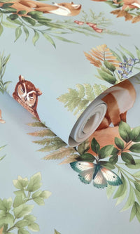 Adventure Awaits Forest Friends Duck Egg Blue 14120