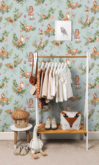 Adventure Awaits Forest Friends Duck Egg Blue 14120