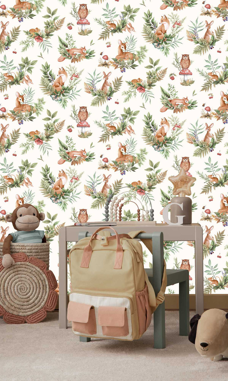 Adventure Awaits Forest Friends Cream/Multi 14123