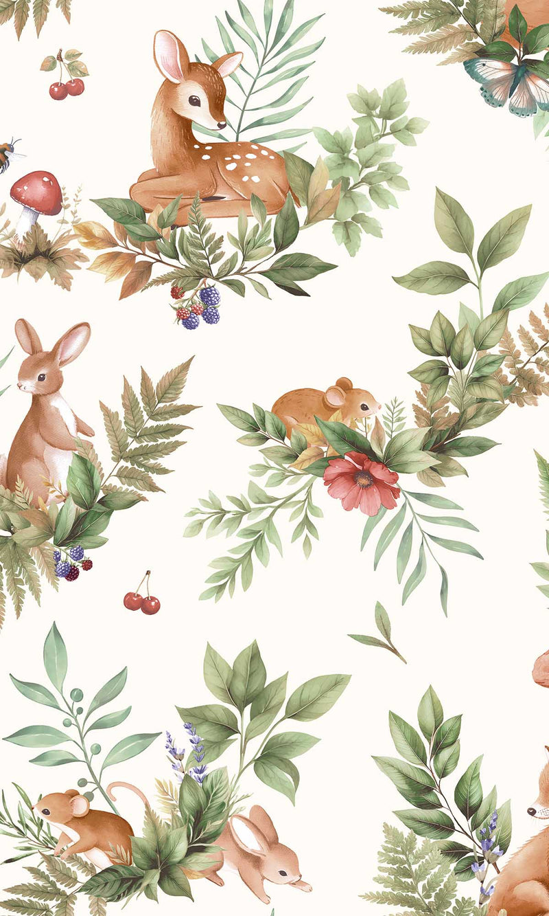 Adventure Awaits Forest Friends Cream/Multi 14123