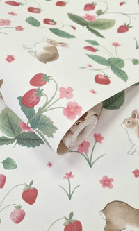 Adventure Awaits Bunnies & Berries Cream/Multi 14140